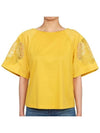 Armenia T-shirt Yellow - MAX MARA - BALAAN 1