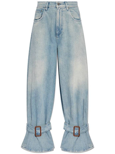 JW Anderson Wide-leg Jeans, Women's, Blue - JW ANDERSON - BALAAN 1