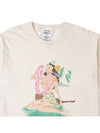 Hawaian Short Sleeve T-Shirt Natural - WILD DONKEY - BALAAN 4