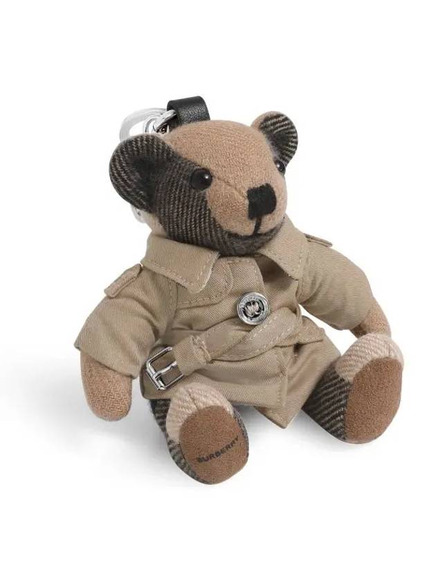 Trench Coat Thomas Bear Charm Key Holder Archive Beige - BURBERRY - BALAAN 7