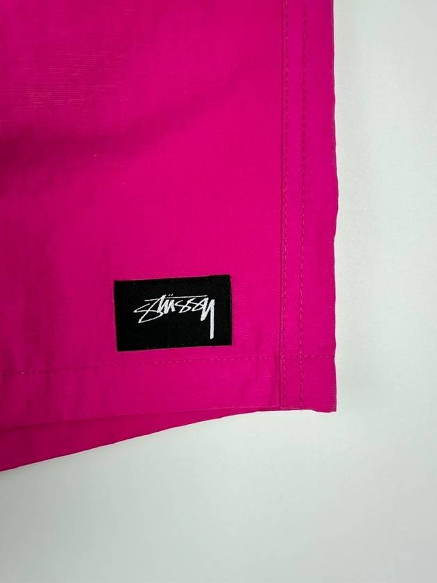 Wave Dyed Nylon Shorts 112287 Fuchsia Pink MENS S M L - STUSSY - BALAAN 2