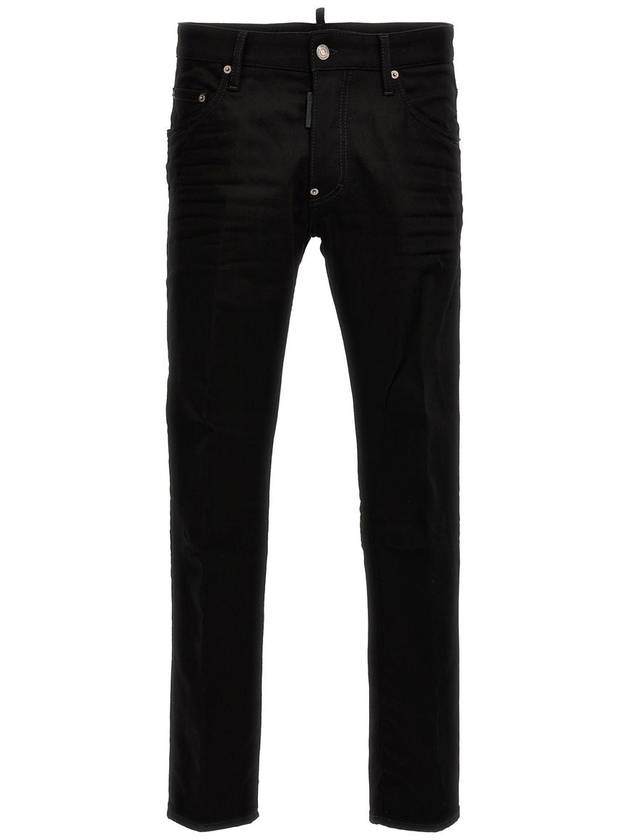 Skater Slim Cut Jeans Black - DSQUARED2 - BALAAN 24