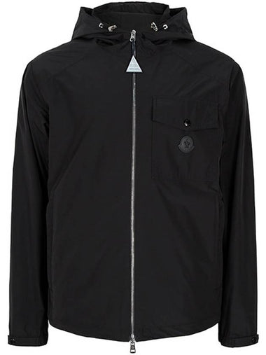 Black Fuyue Windbreaker Hooded Jacket 999 00603 - MONCLER - BALAAN 1