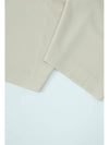 Out Pocket Crop Tapered Pants Beige - CALLAITE - BALAAN 5