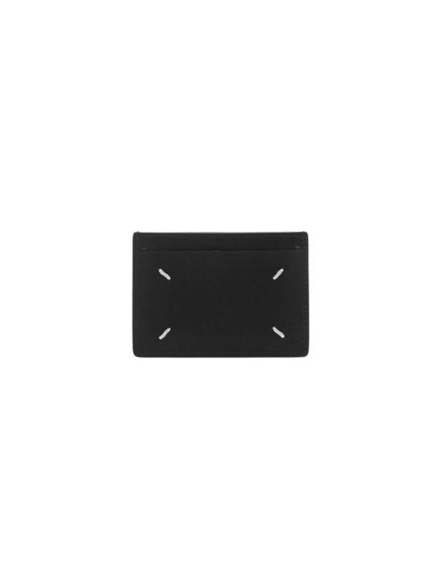 Four Stitch Card Wallet Black - MAISON MARGIELA - BALAAN 3