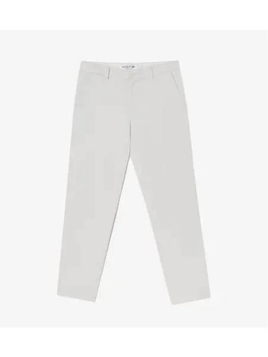 Men s Dayford Fit Cotton Stretch Chino Cream - LACOSTE - BALAAN 1