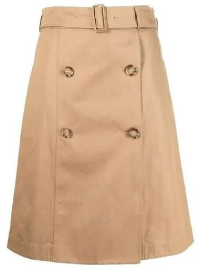 Short Skirt 8072535A1420 CAMEL NUDE NEUTRALS - BURBERRY - BALAAN 2