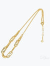 O'Lock Pendant Necklace Gold - FENDI - BALAAN 2