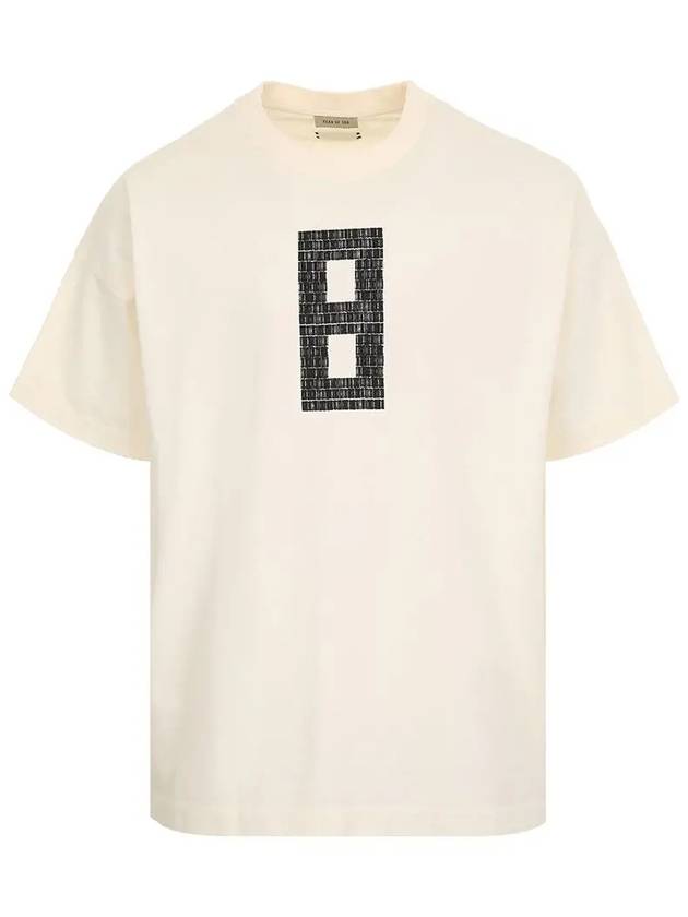 8 Short Sleeve T-Shirt Cream - FEAR OF GOD - BALAAN 2