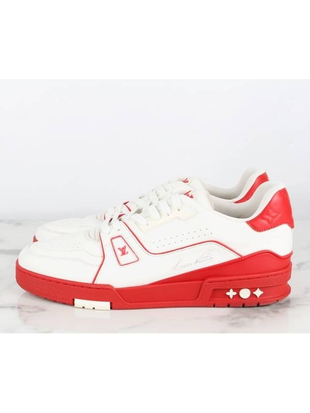 LV trainer sneakers red 8 270 - LOUIS VUITTON - BALAAN 5