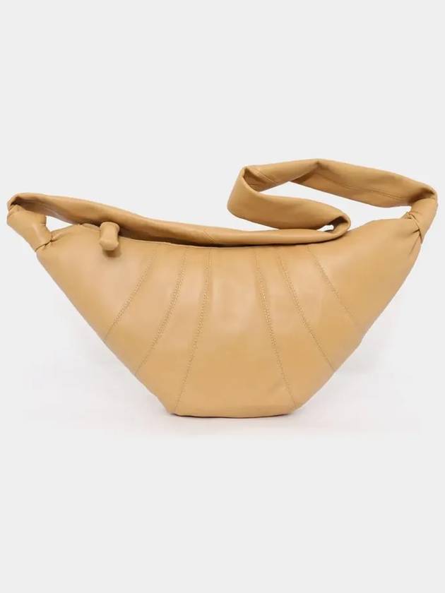 Croissant Medium Soft Nappa Leather Cross Bag Dune - LEMAIRE - BALAAN 4