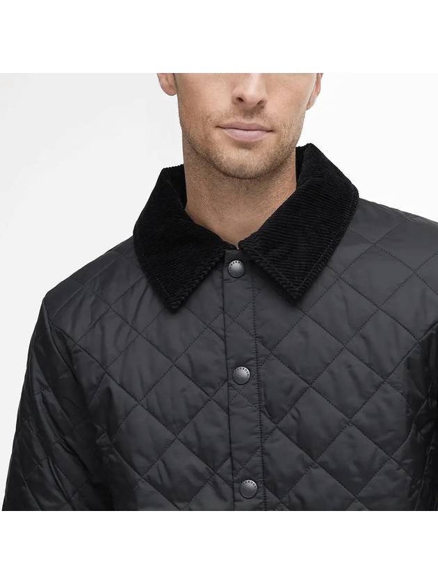 Riddesdale Quilted Jacket Black - BARBOUR - BALAAN 5