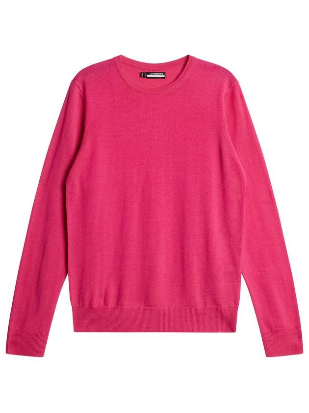 Alpha Crewneck Sweater Pink - J.LINDEBERG - BALAAN 1