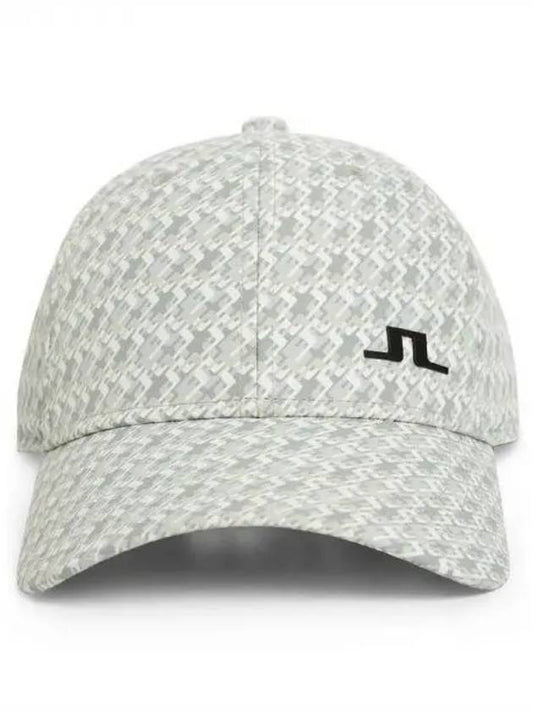 Men's Golf Jim Print Ball Cap Grey - J.LINDEBERG - BALAAN 2