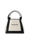 Cabas Logo Canvas Small Tote Bag Black - BALENCIAGA - BALAAN 2