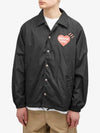 human made coach jacket black hm27jk018 - HUMAN MADE - BALAAN 3