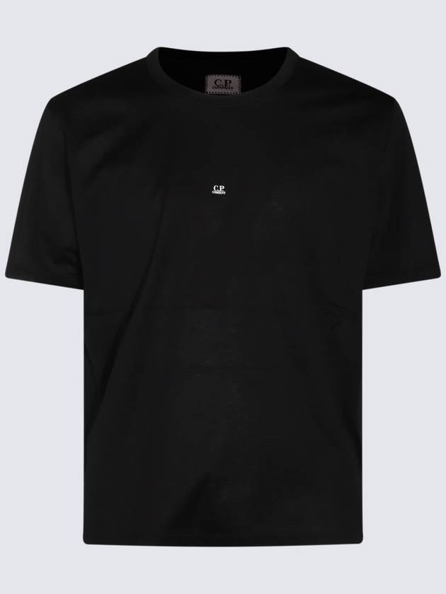 No Gravity Jersey Short Sleeve T-Shirt Black - CP COMPANY - BALAAN 2