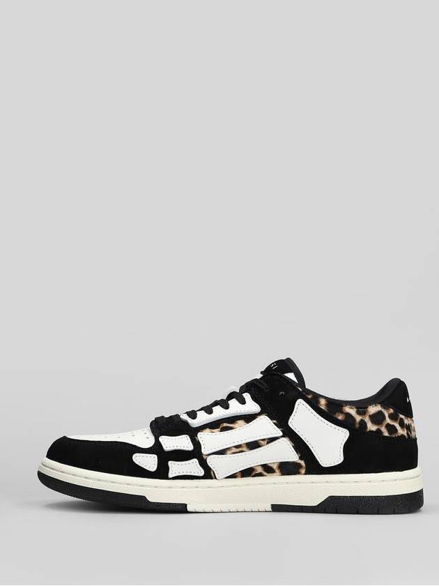 Amiri Leopard Skel Top Low Sneakers - AMIRI - BALAAN 3