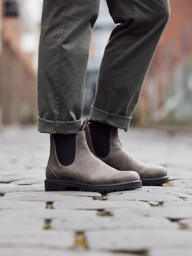 CLASSIC 1469 Chelsea boots_steel gray - BLUNDSTONE - BALAAN 2