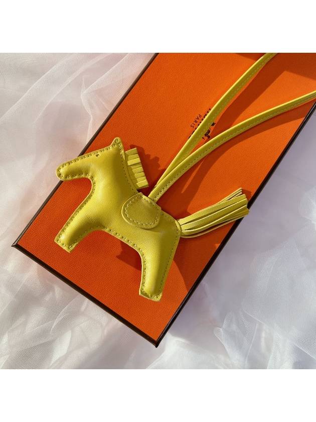 Rodeo Bag Charm PM Lime - HERMES - BALAAN 3