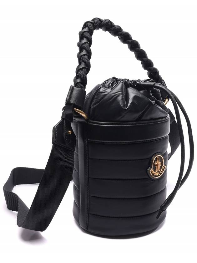 Kaleah bucket bag black - MONCLER - BALAAN.