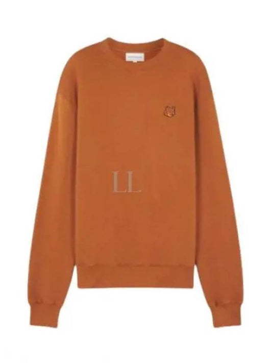 Bold Fox Head Cotton Sweatshirt Orange - MAISON KITSUNE - BALAAN 2