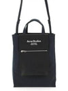 Logo Canvas Baker Out Medium Tote Bag Pink Black - ACNE STUDIOS - BALAAN 2