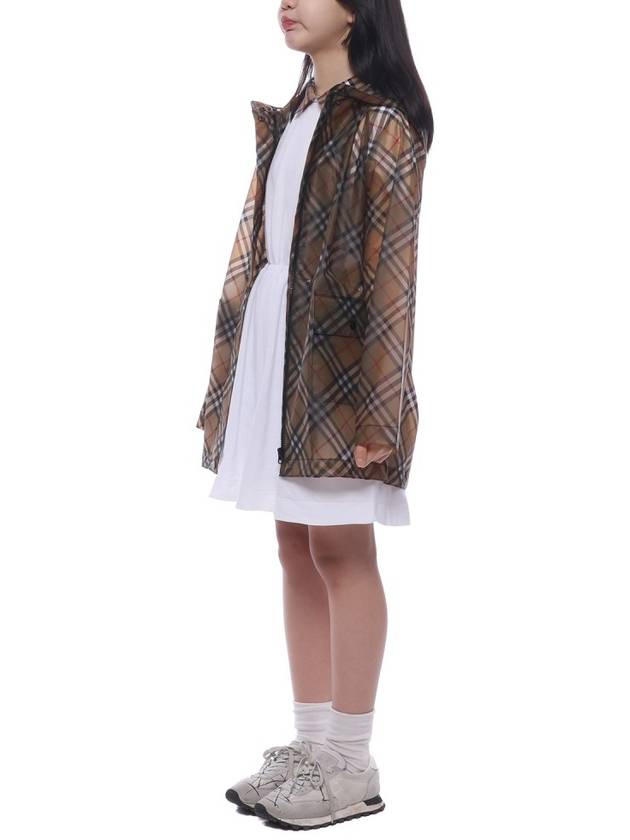 Kids Raincoat 8078222 ARCHIVE BEIGE - BURBERRY - BALAAN 5