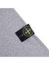 Wappen Patch Garment Dyed Sweatshirt Grey - STONE ISLAND - BALAAN 6