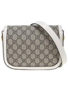 Horsebit 1955 Mini Shoulder Bag Beige White - GUCCI - BALAAN 5