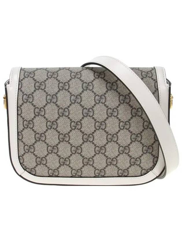 Horsebit 1955 Mini Bag Beige White - GUCCI - BALAAN 5