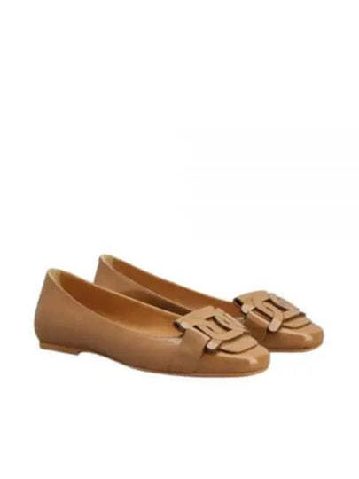 Kate Leather Ballerina Brown - TOD'S - BALAAN 2