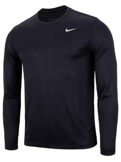 Men's Dry Fit Legend Long Sleeve T-Shirt Black - NIKE - BALAAN 2