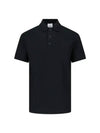 Eddie Polo Shirt Navy - BURBERRY - BALAAN 2