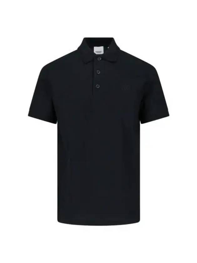 Eddie Polo Shirt Navy - BURBERRY - BALAAN 2