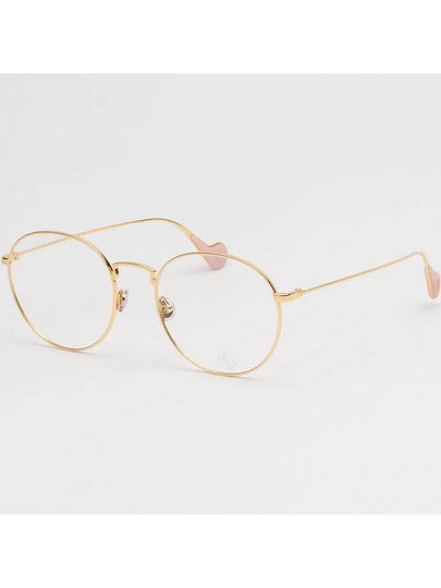 Eyewear Round Glasses Gold - MONCLER - BALAAN 2