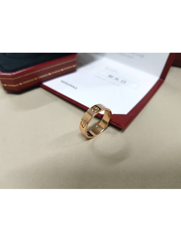 PG pink gold 18K love ring No 61 thick - CARTIER - BALAAN 2