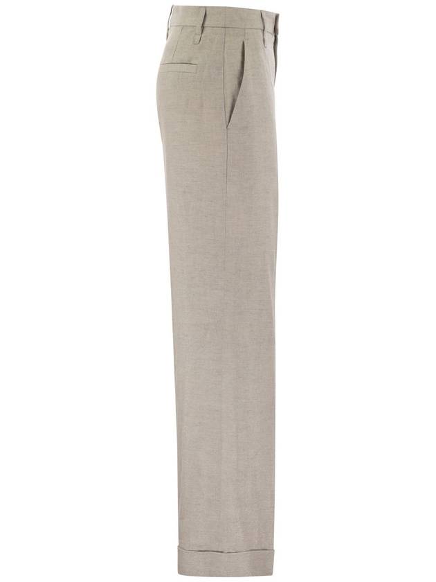 Straight Pants MH567P8492 C011 - BRUNELLO CUCINELLI - BALAAN 4