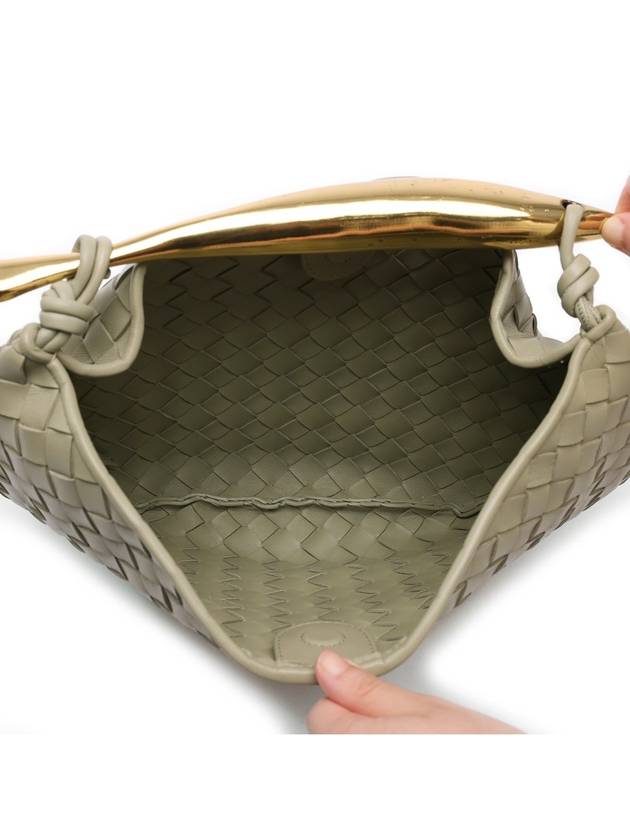 Sardine Intrecciato Tote Bag Khaki - BOTTEGA VENETA - BALAAN 7