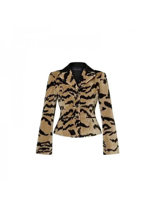 Velvet Tiger Blazer 1ABSTZ - LOUIS VUITTON - BALAAN 1