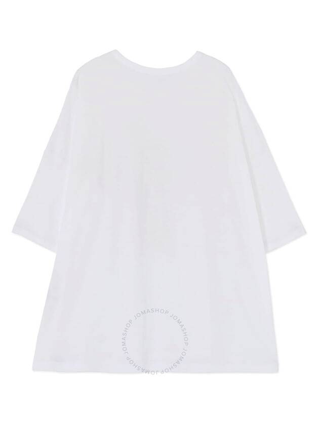 Y'S O-Round Neck Block Printed T-Shirt, Brand Size 2 (Small) - YOHJI YAMAMOTO - BALAAN 2