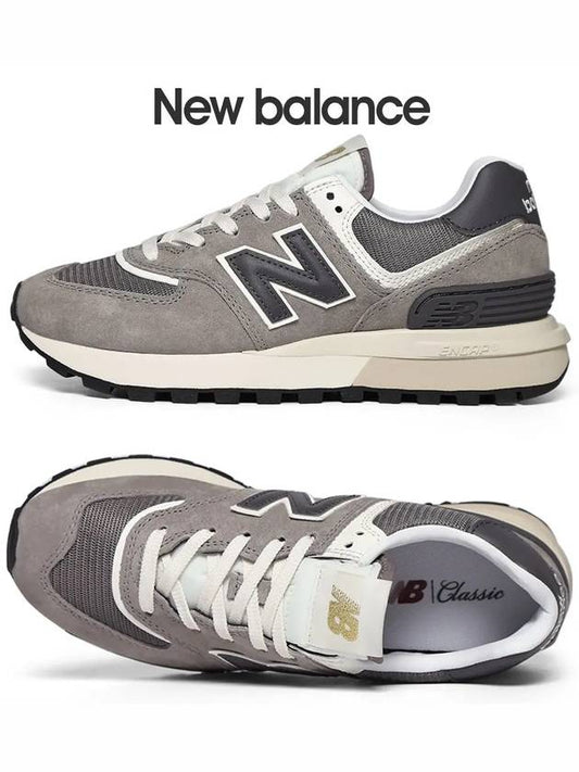 574 Legacy Low Top Sneakers Grey - NEW BALANCE - BALAAN 2