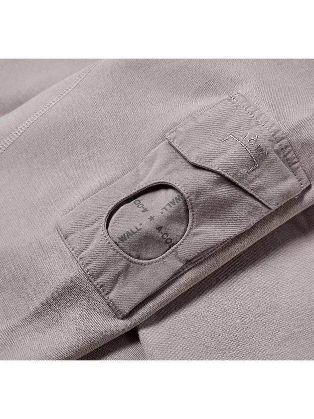 ACWMW041 SLGR Pocket Long Sleeve Slate Gray Sweatshirt - A-COLD-WALL - BALAAN 6