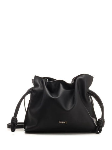 Black Mini Flamenco pouch JP2 - LOEWE - BALAAN 1