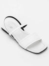 FL1832 Sorel open toe sandals Grace White - FLORIDA STUDIO - BALAAN 3