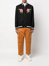 Embroidered French Reversible Bomber Jacket Black - KENZO - BALAAN 6