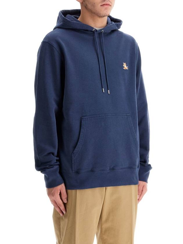 Chillax Patch Regular Hoodie Blue - MAISON KITSUNE - BALAAN 3