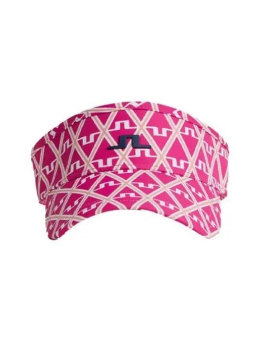 Hat Bonnie Print Visor GWAC09769 S193 Women's Bonnie Print Visor - J.LINDEBERG - BALAAN 1