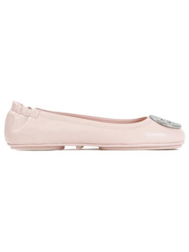 Minnie Leather Flat Pink - TORY BURCH - BALAAN 1