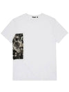 IKALOOK Printing Color Scheme White Round Short Sleeve T-Shirt STEE164 - IKALOOOK - BALAAN 2